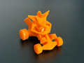 Crash Team Racing Low Poly - Crash Bandicoot