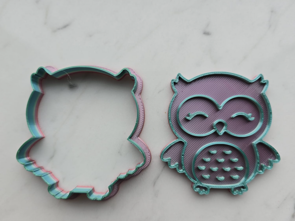 Owl Cookie Cutter Sand Play-doh Dough Fun