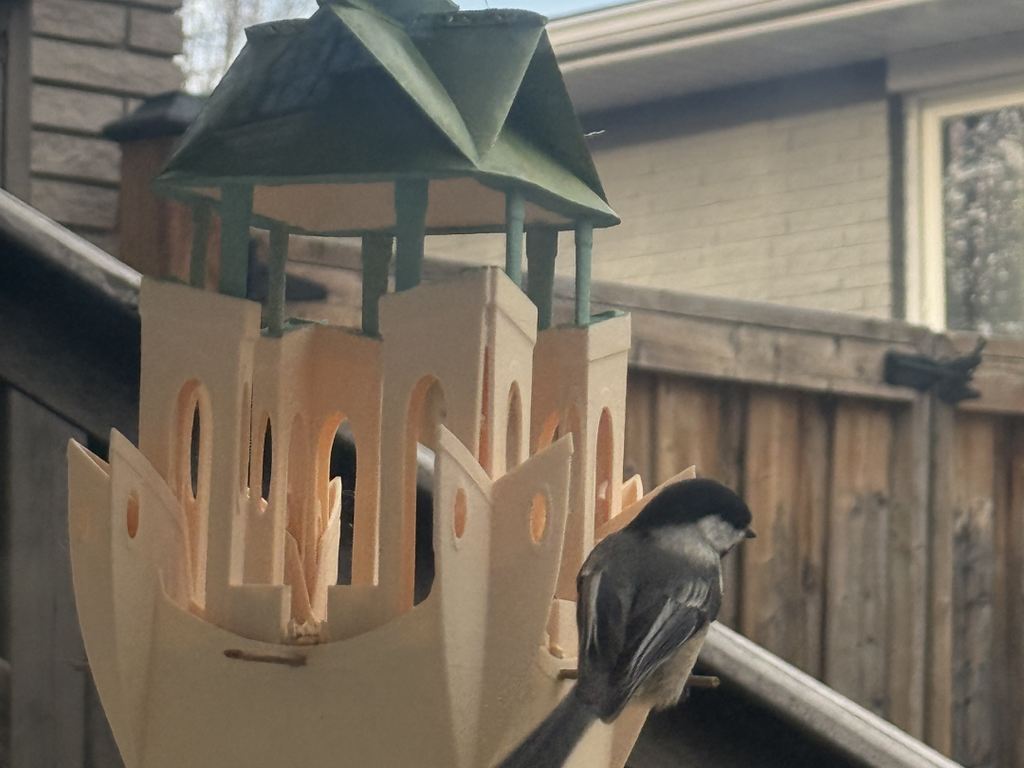 Bird Feeder Benchy v1