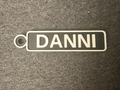 Customizable Name Keychain