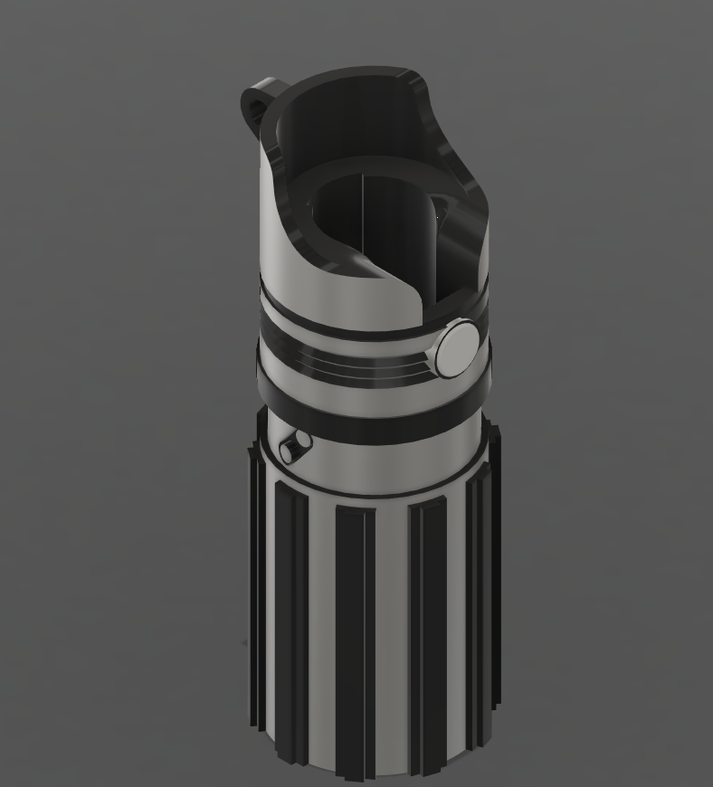 Lightsaber Clipper Lighter Case