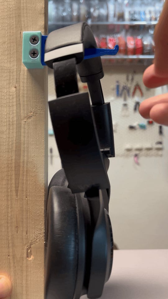 Screw Mount Hinged Hook [Requested Remix] (Swivel)