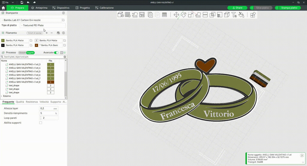 Anelli matrimonio personalizzabili