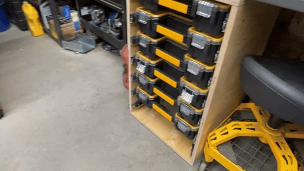 Dewalt Deep Pro Organizer Slider Brackets