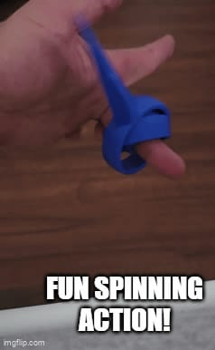 GyroSpin Fidget Ring– Fun Spinning Action