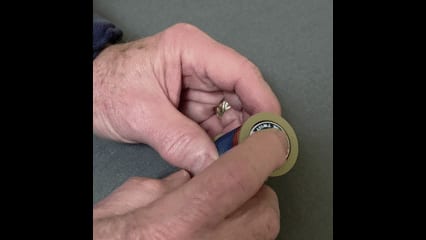 Spool of Silk Thread DOUBLE END CLICKER Fidget