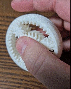 Fidget Gear Spinner