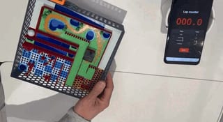 Marble Run with Lap Timer