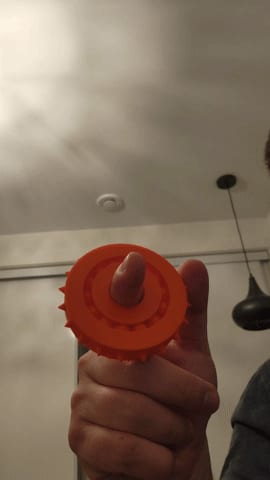 Ball Bearing Fidget With Spikes