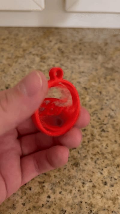 Ford gyro keychain