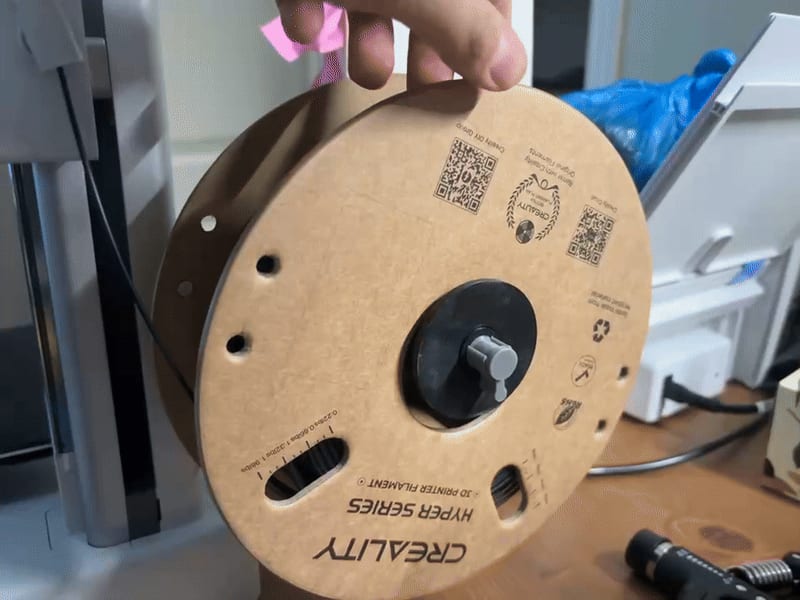 A1 Mini Spool Holder w/Printed Bearing