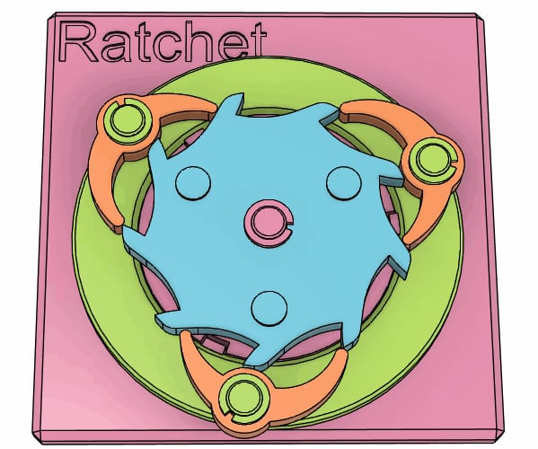Ratchet - Educational model