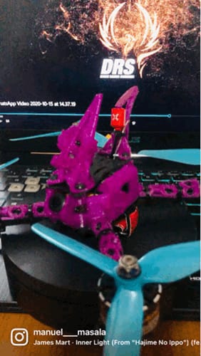 side canopy five 33 angle cam 40 DRS TPU+
