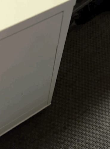 Hidden drawer latch for Ikea Alex (and others)