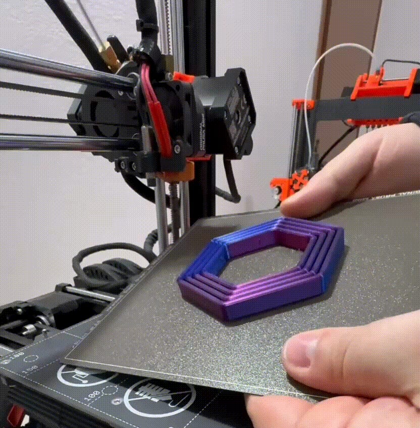 Rotation hexagon toy