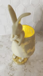 Bunny Lamp Tea Light