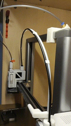 A1 Extruder Wire Holder