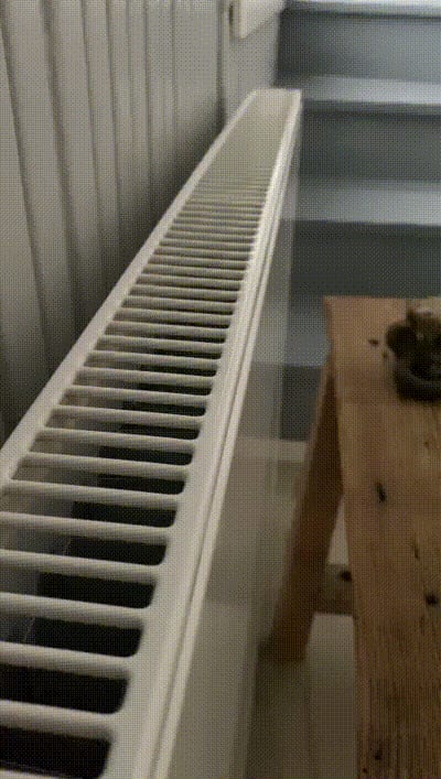 Radiator drying hook