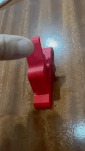 Wall Clamp print in place w/wo screws