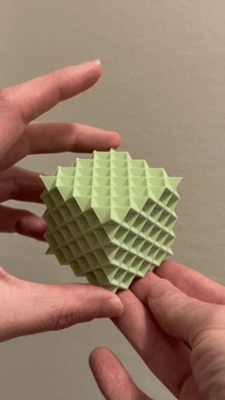 Stella Octangula Fractal - Level 2 (No Supports)
