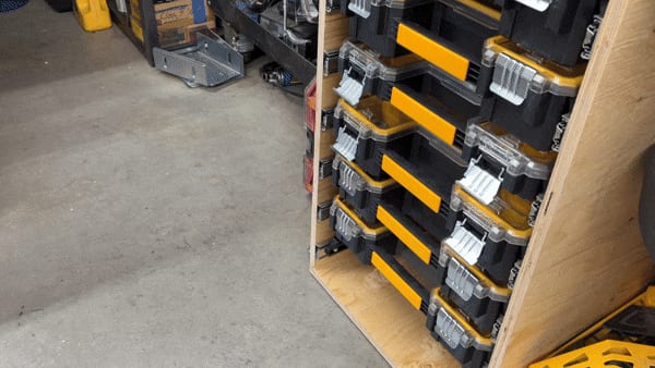 Dewalt Shallow Pro Organizer Slider Brackets