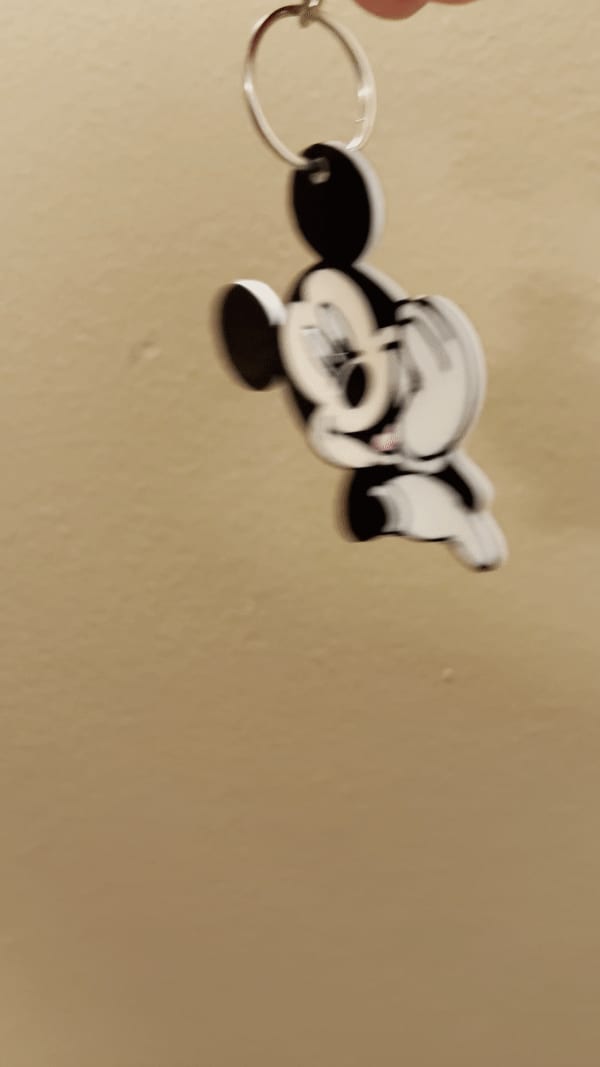 Cute Mouse keychain