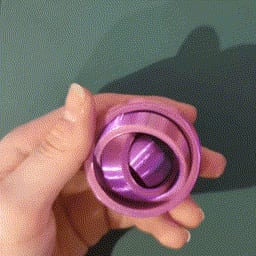 Spinny rotating rings fidget toy