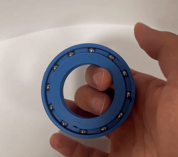 16008 Bearing with 6mm Steel Balls (40x68x9mm)