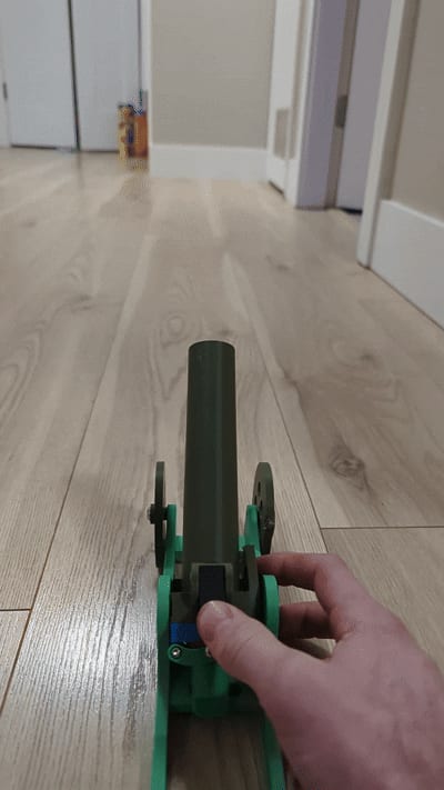 Functional Artillery Canon Toy