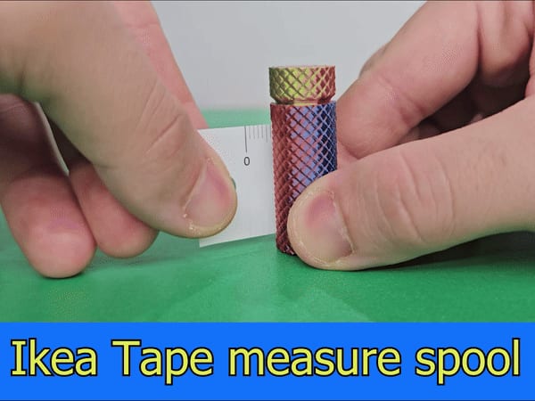 Ikea tape measure magnetic spool