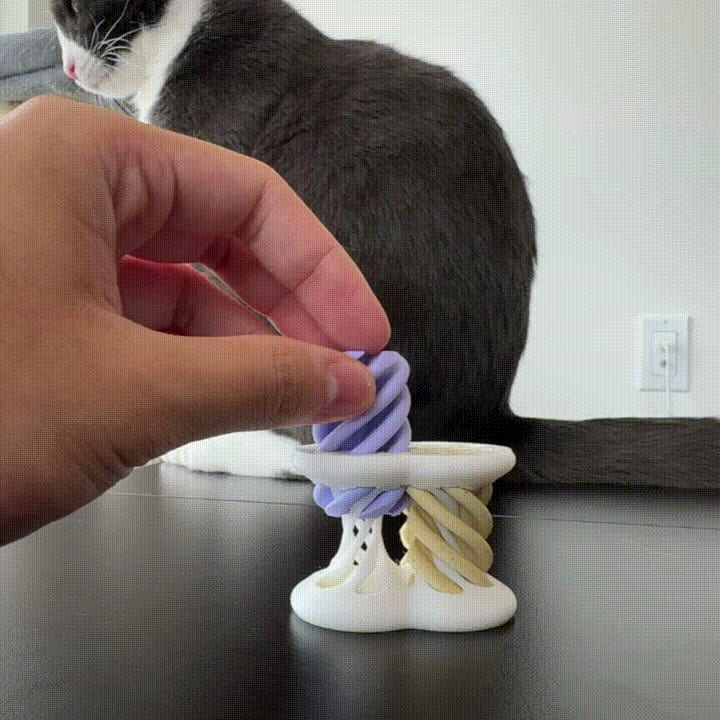 Doubly Impossible Helical Passthrough Illusion