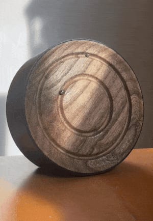 Ripple Magnet Clock