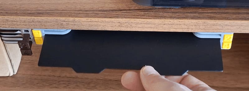 Bambu X1 A1 P1 Build Plates holder with button NG
