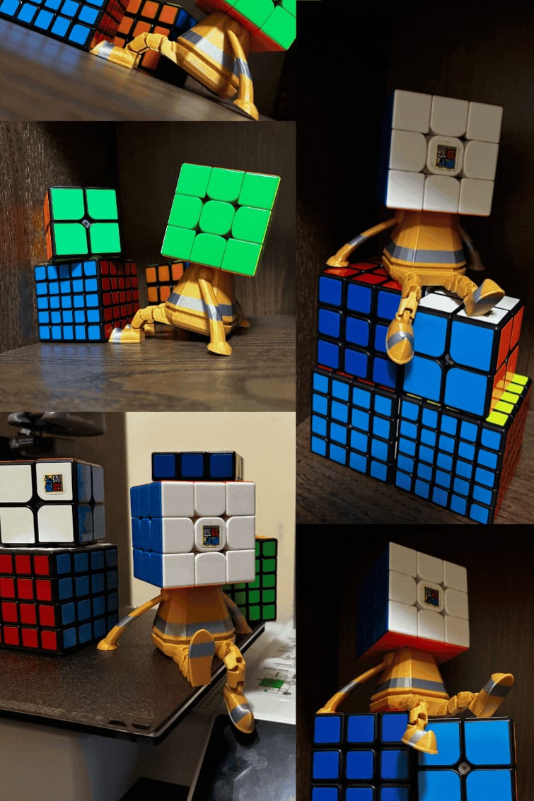 RUBIK STAND CUBE - CUBE STAND