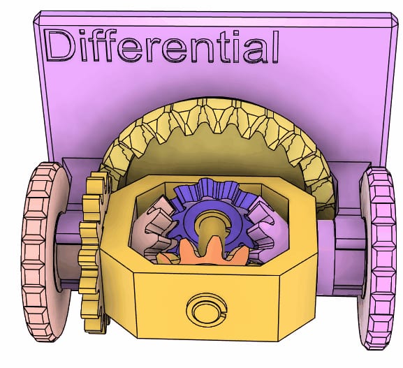 Differential Gear - Educational model
