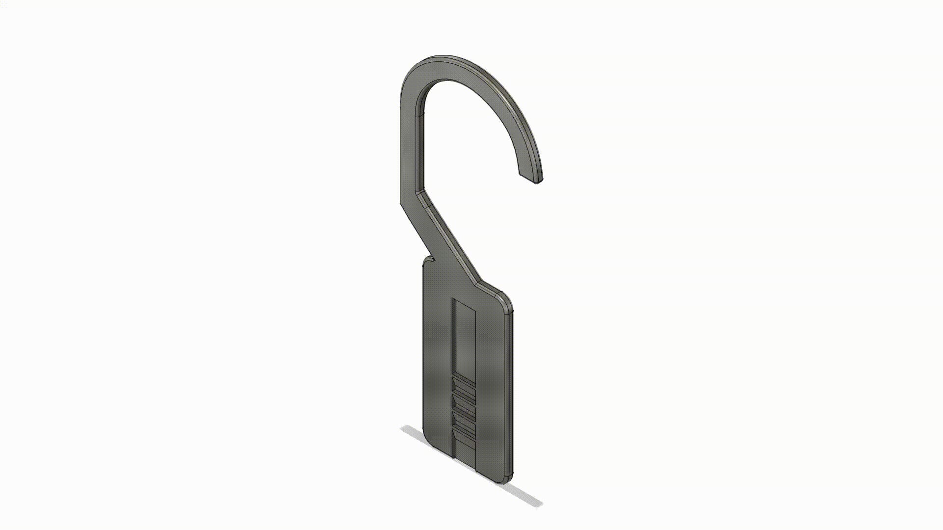Double Sided Ratchet Belt Hanger
