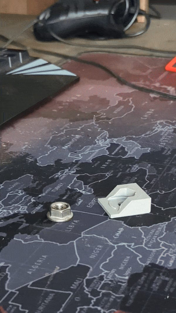M6 Flanged Nut Holder