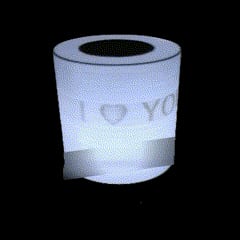 Interactive lamp-I LOVE YOU