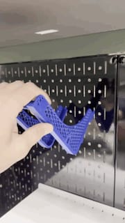 Filament Spool Holder for Wall Control Pegboard