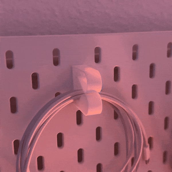 Cable Holder IKEA Skadis