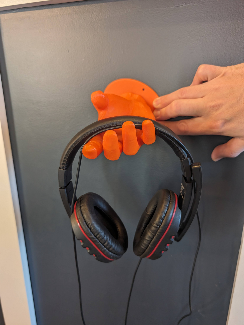 Wall Mountable Headphone Stand