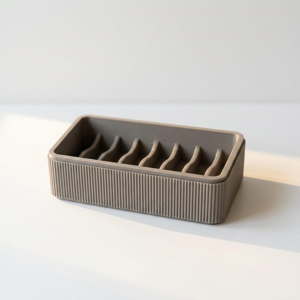 WaveFlow Soap Dish Organizer
