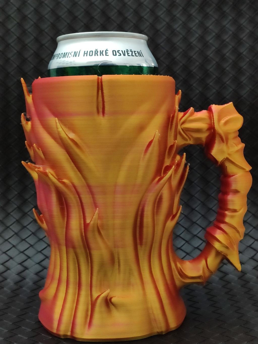 Fire Demon Can Holder / Beer mug (two types)
