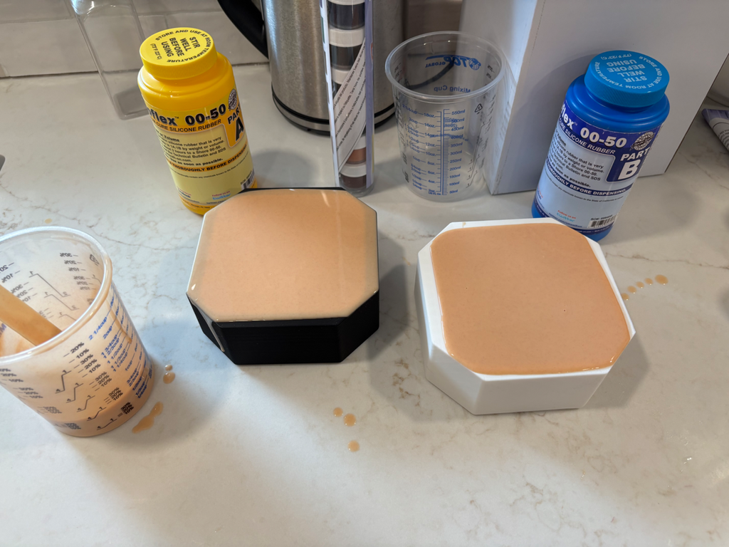 Silicone Wound Packing Trainer Mold - Bullet