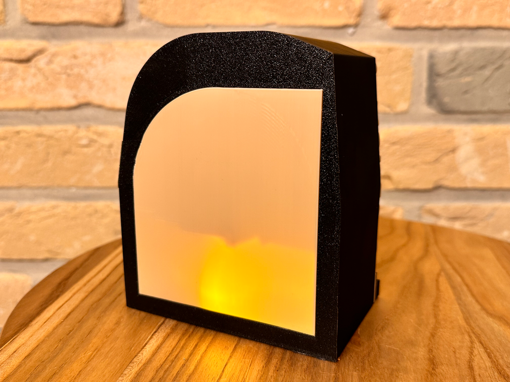 Fairy Door with Steps (optional LED-light)