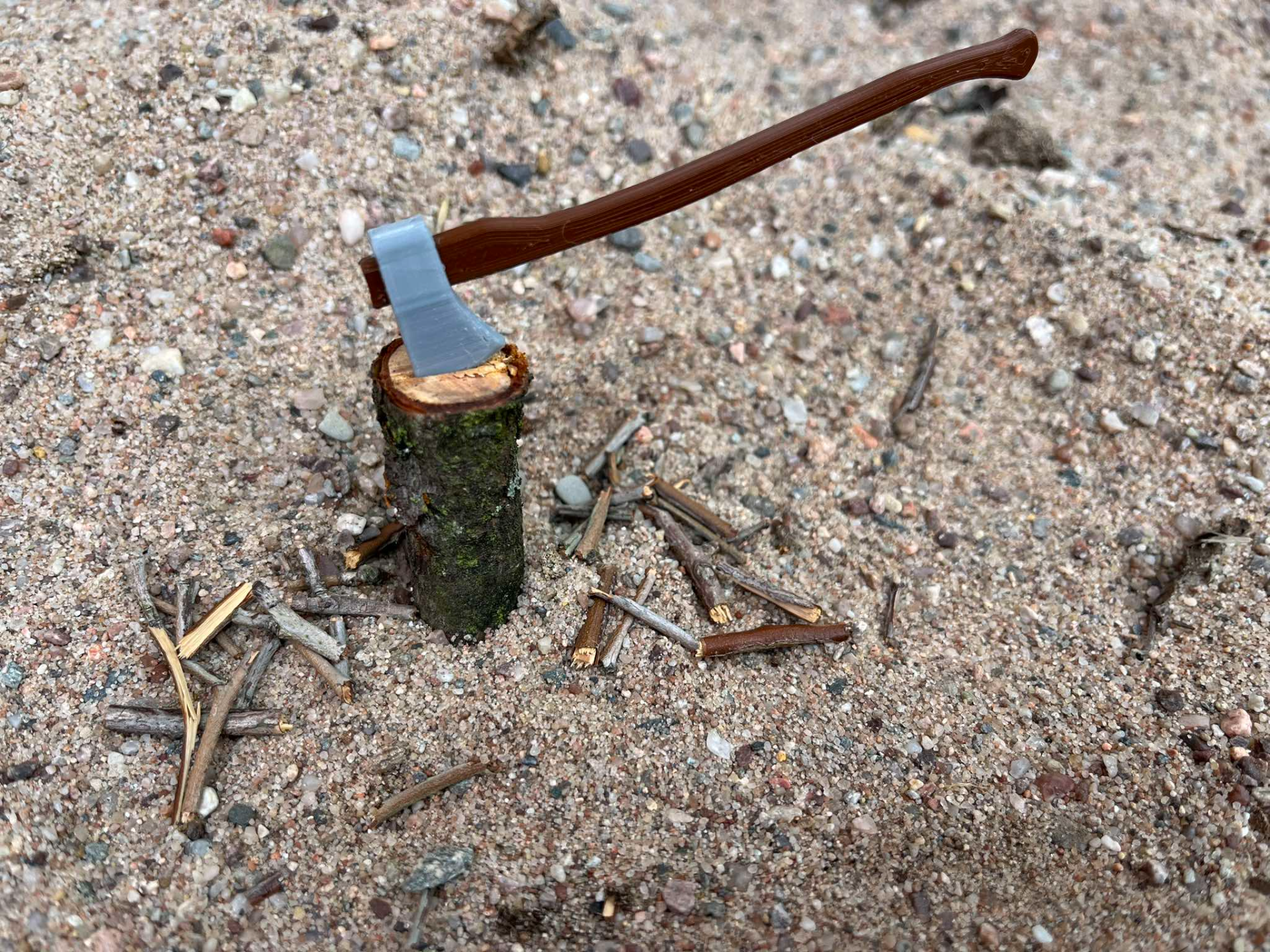 Axe, ax 1:12 and 1:10, RC car, miniature, diorama