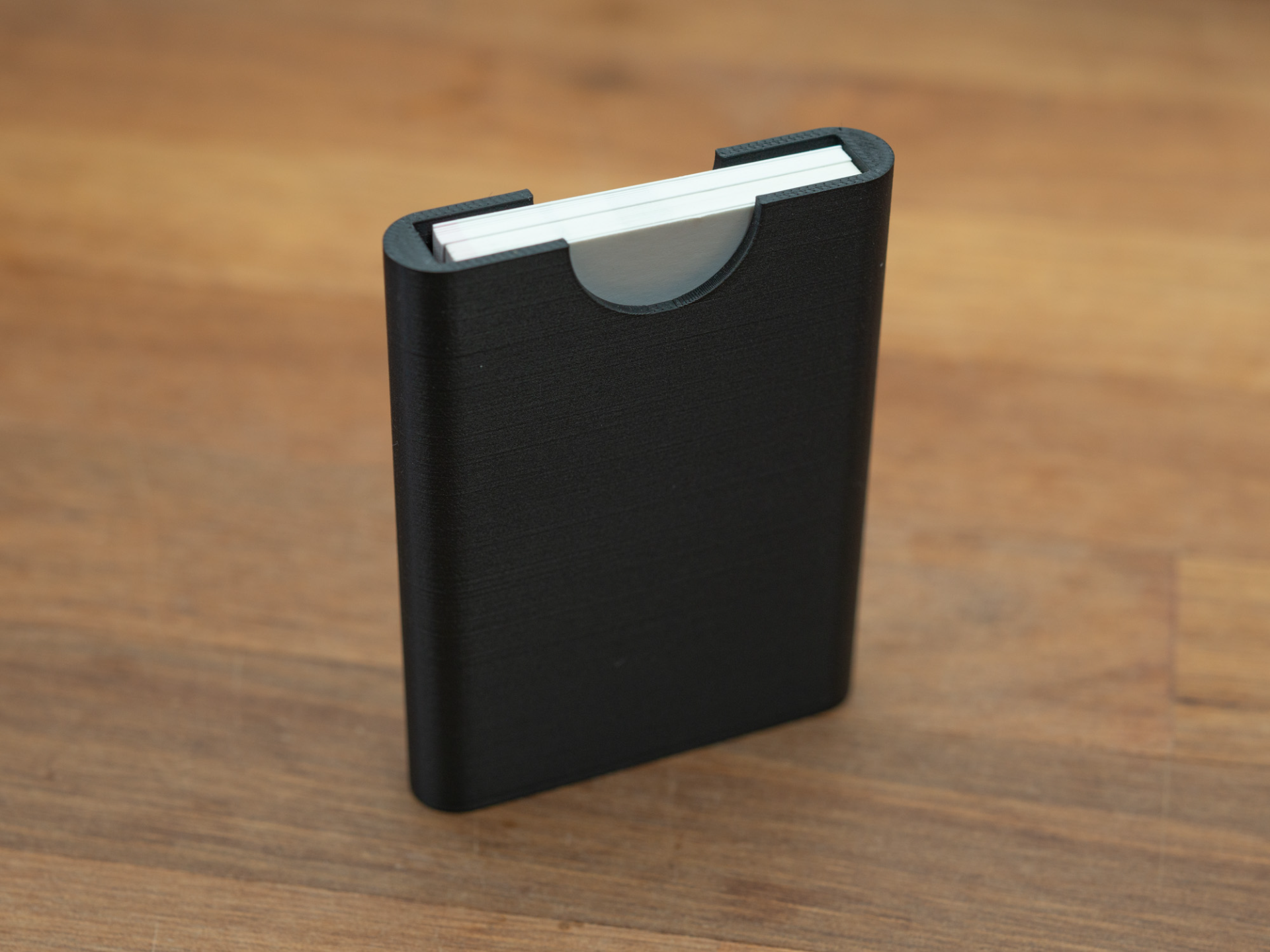 Sleek business and credit card holder