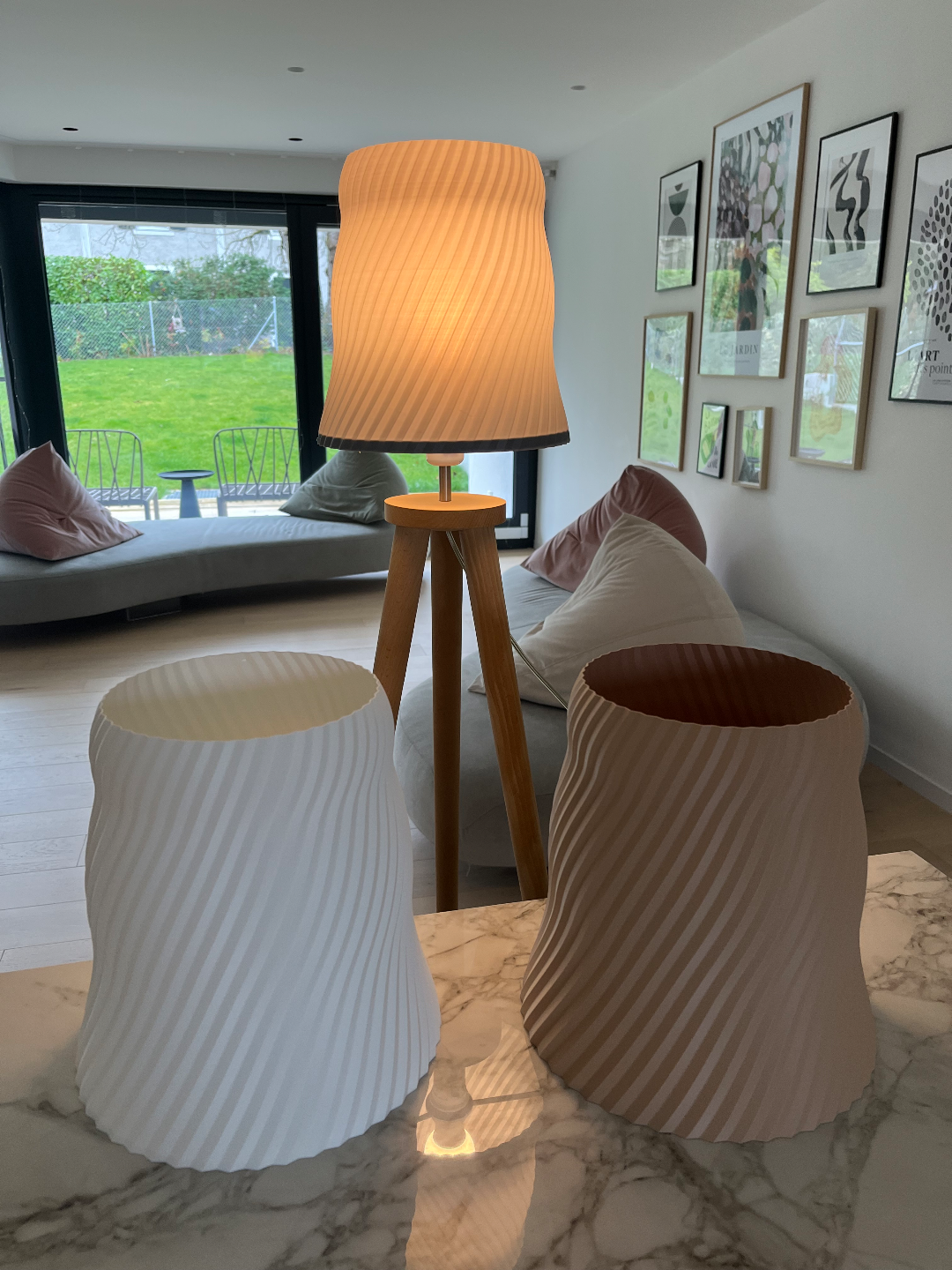 Make My Lamp - Lamp Shade with Internal Ring