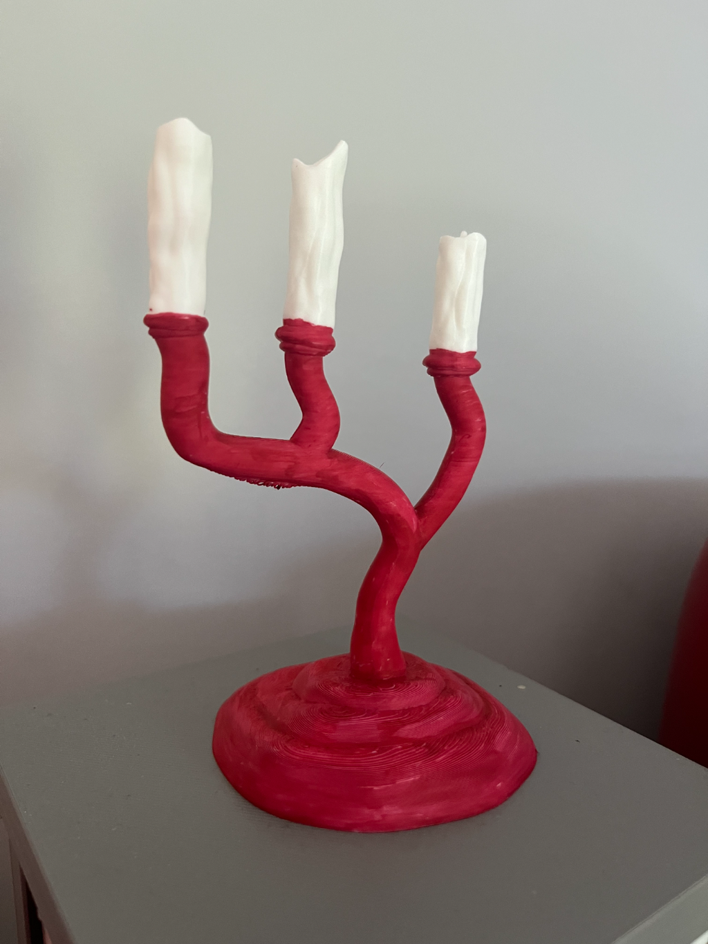 Whoville Grinch Inspired Candelabra Candlestick