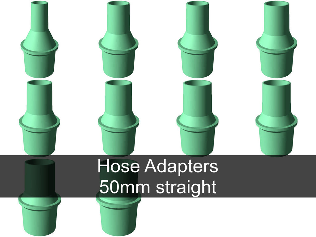 Vacuum hose adapters for all common sizes